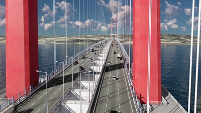 Společnost Teledyne se zaměřila na most Çanakkale