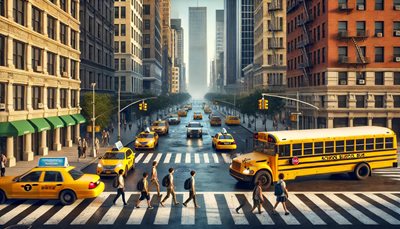 Systémy VisionTrack VRU zlepší bezpečnost školních autobusů v New Yorku