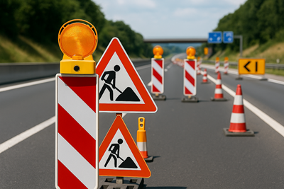 Společnost Autobahn zavádí celostátní výstrahy před pracovními úseky v Německu