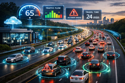 Pilotní projekt s daty v reálném čase na I-485