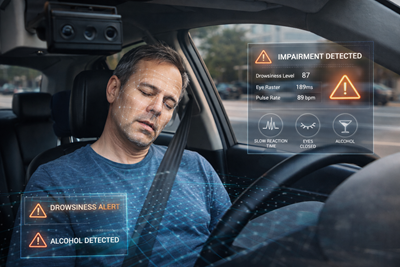 Smart Eye představuje detekci ovlivnění alkoholem a integrovaný systém monitorování řidiče