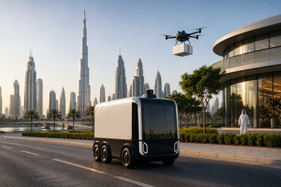 Dubaj buduje komerční testovací prostředí pro autonomní logistiku