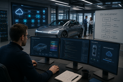 Softwarem definovaná vozidla mění způsob, jakým jsou auta navrhována a vylepšována