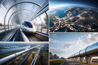 Nová studie EU hodnotí pokrok a vyhlídky technologie hyperloop