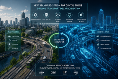 Digital Twin Standardisation Could Make Transport Decarbonisation More Systematic
