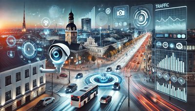 Řešení pro monitorování dopravy instalované společností LMT v Rize