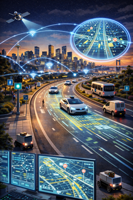 Veřejná silniční data jako základ pro využití HD map v automatizované dopravě