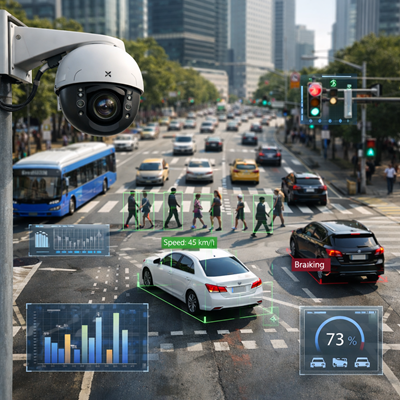 Do roku 2025 bude ve světě nasazeno více než 155 000 kamer s umělou inteligencí pro řízení dopravy