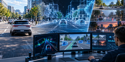 Digitální dvojčata generovaná AI by mohla urychlit a zpřesnit simulaci autonomních vozidel