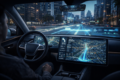 Autonomní řízení bez map není možné