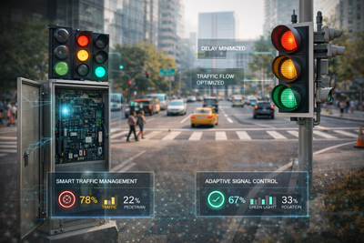 Řídicí jednotka semaforů společnosti Cross Zlín připravena na budoucnost