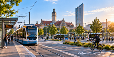 Leipzig uses transport modelling to plan a more connected public transport network Public