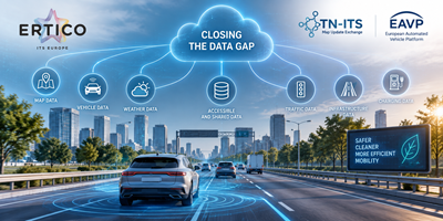 Platformy TN-ITS a EAVP pomáhají zaplnit datovou mezeru v automatizovaném řízení