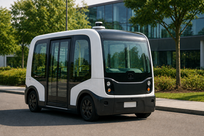 Autonomní autobusy rozšiřují veřejnou dopravu na poslední míli