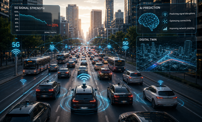 Budoucnost propojené mobility bude záviset na více faktorech než jen na sítích 5G