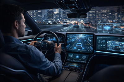 Vozidlo řízené umělou inteligencí je tady