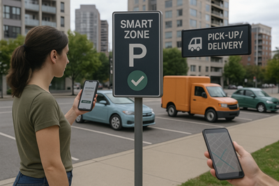 Chytré řízení městského prostoru u obrubníků: Digitalizace nakládacích zón v praxi evropských měst