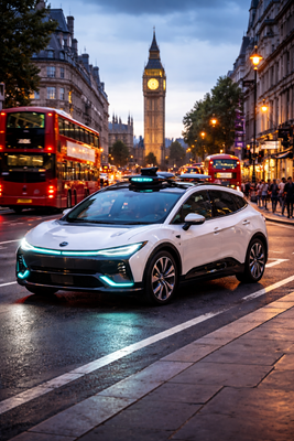 Robotaxi míří do Londýna, obstojí před regulací a nedůvěrou veřejnosti?