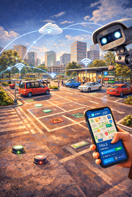 IoT senzory versus kamery: proč hardware rozhoduje o kvalitě chytrého parkování